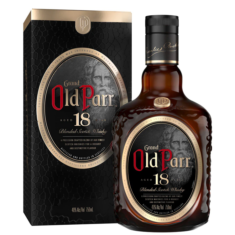 Old Parr Blended Scotch Deluxe 18 Yr 80 750Ml