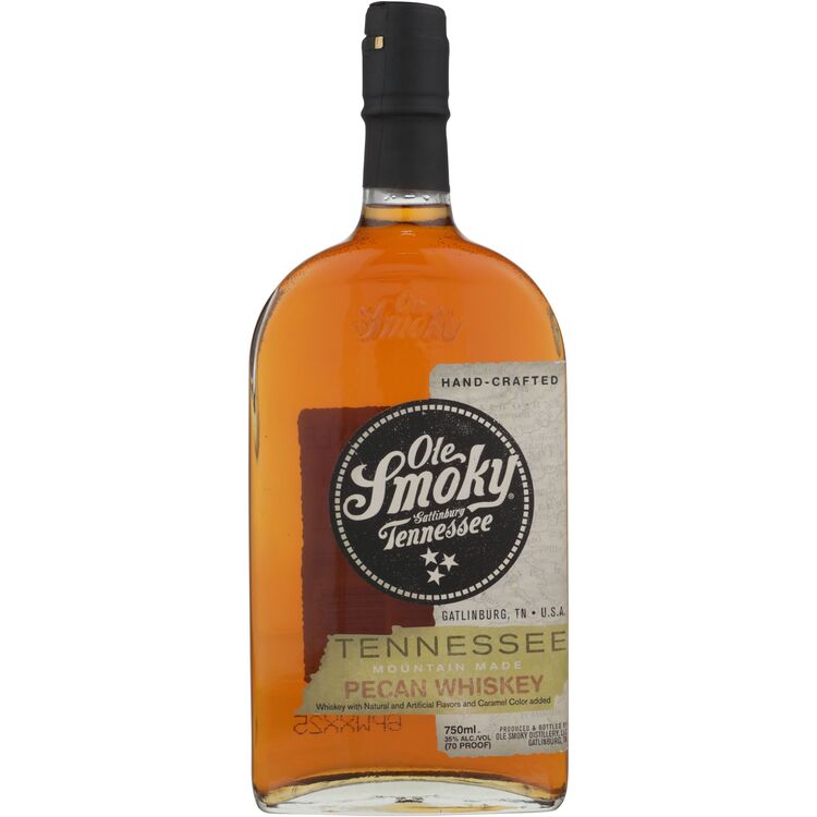 Ole Smoky Pecan Flavored Whiskey Mountain Made 70 750Ml