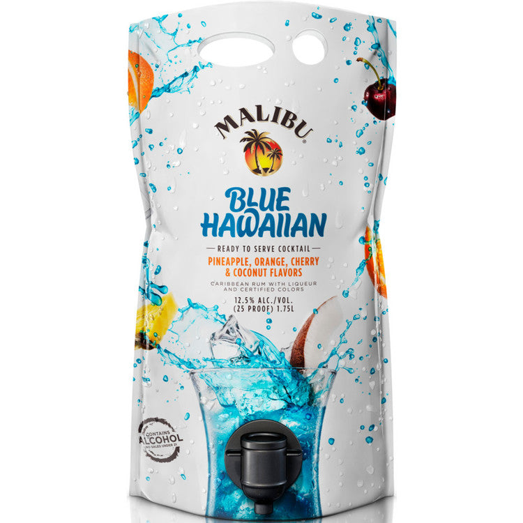 Malibu Blue Hawaiian Cocktail 25 1.75L