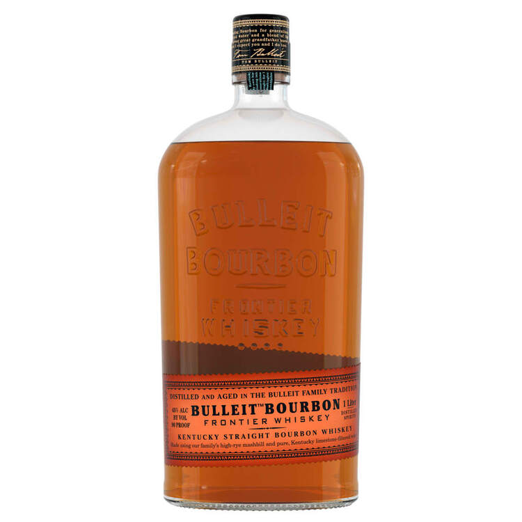 Bulleit Straight Bourbon Frontier Whiskey 6 Yr 90 750Ml