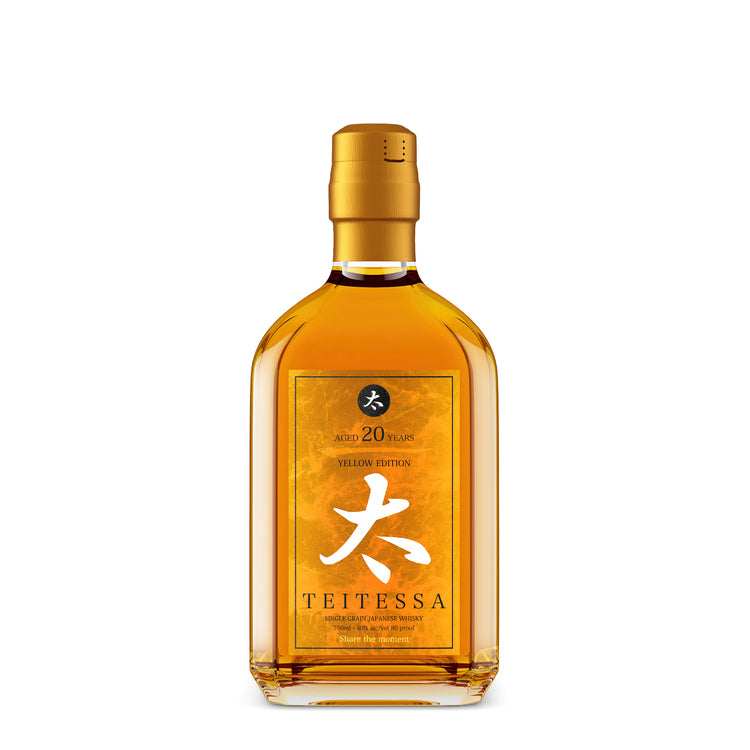 Teitessa Single Grain Japanese Whisky Yellow Edition 20 Yr 80 750Ml