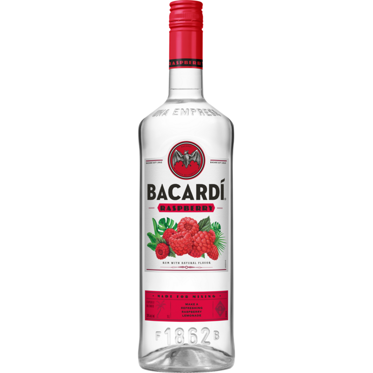 Bacardi Raspberry Flavored Rum 70 750Ml