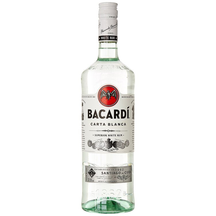 Bacardi Light Rum Superior 80 750Ml