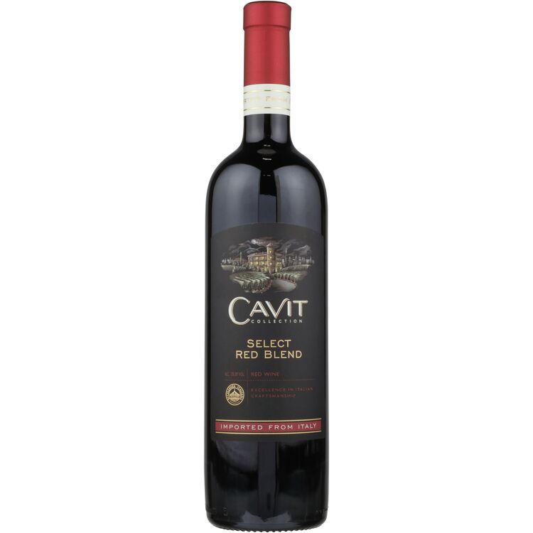 Cavit Select Red Blend Italy 750Ml The Liquor Mall USA