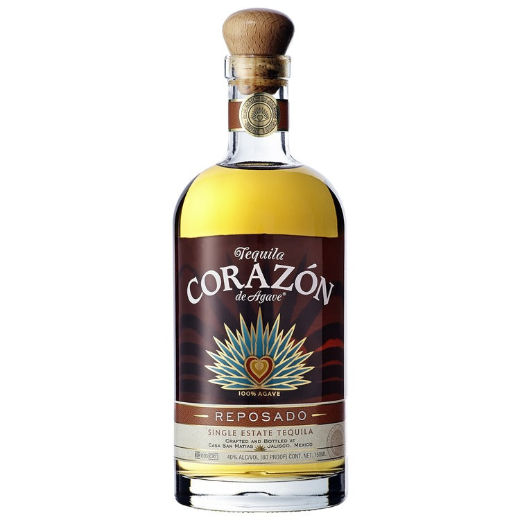 Corazon De Agave Tequila Reposado 80 750Ml
