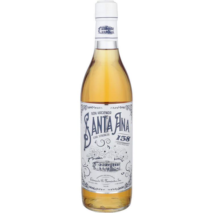 Ron Hacienda Santa Ana Overproof Rum Cask Strength 138 750Ml