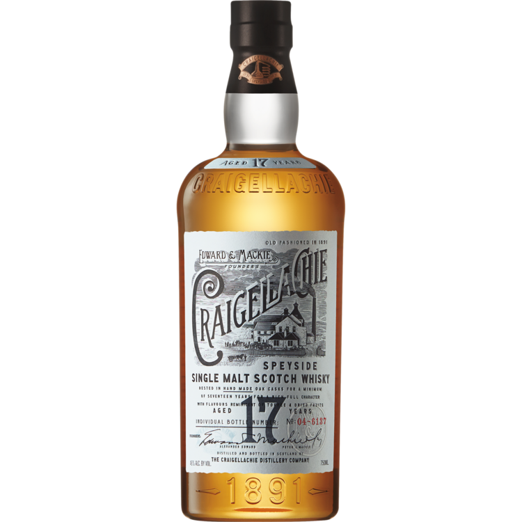 Craigellachie Single Malt Scotch 17 Yr 92 750Ml