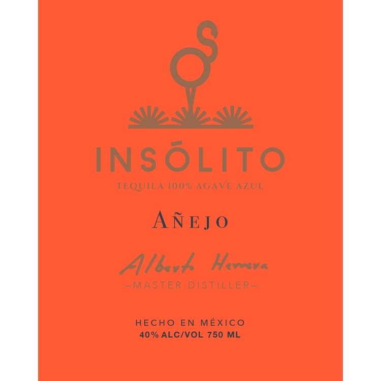 Insolito Tequila Anejo 80 750Ml