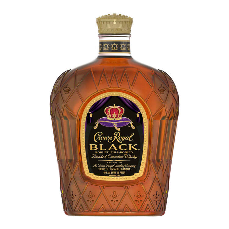 Crown Royal Canadian Whisky Black 90 750Ml