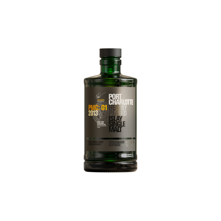 Port Charlotte Single Malt Scotch Heavily Peated Islay Barley 2013 8 Yr 100 750Ml