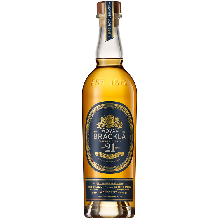 Royal Brackla Single Malt Scotch Sherry Cask Finish Oloroso 21 Yr 92 750Ml