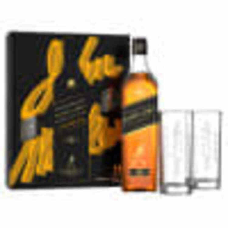 Johnnie Walker Blended Scotch Black Label 12 Yr 80 375Ml
