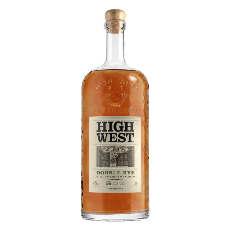 High West Rye Whiskey Double Rye! 92 1.75L