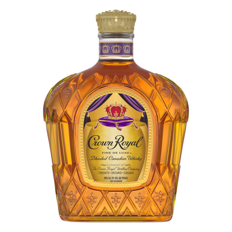 Crown Royal Canadian Whisky Fine De Luxe 80 1.75L