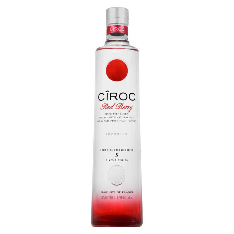 Ciroc Red Berry Flavored Vodka 70 375Ml