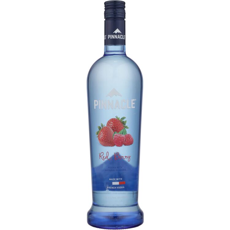 Pinnacle Red Berry Flavored Vodka 60 1.75L