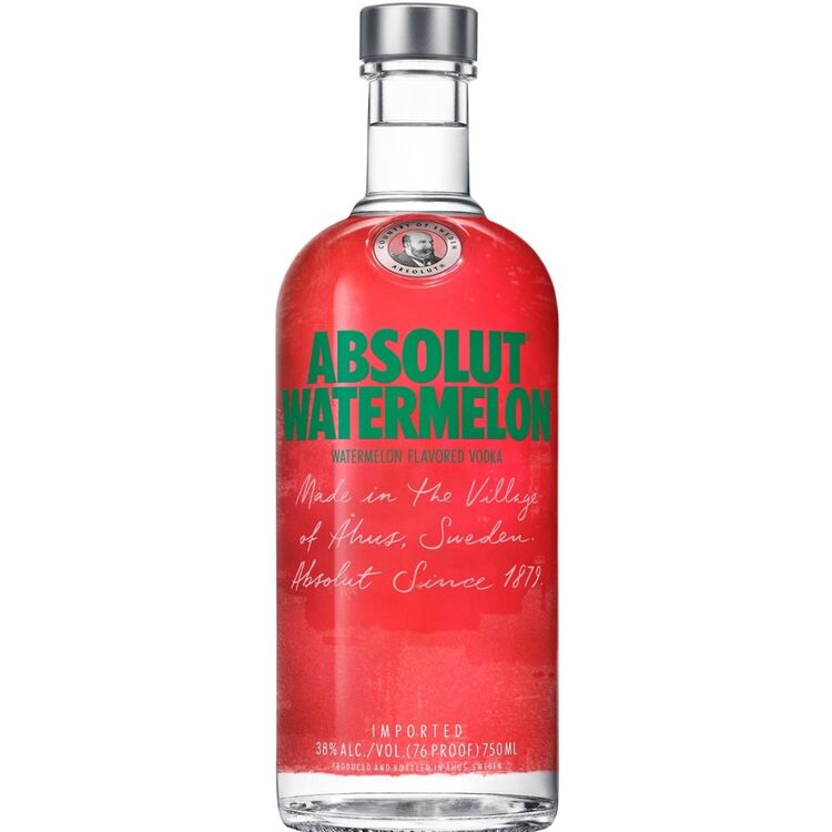 Absolut Watermelon Flavored Vodka 76 1L