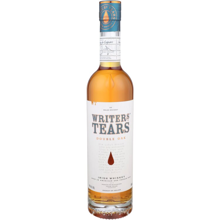 Writers Tears Blended Irish Whiskey Double Oak 92 750Ml