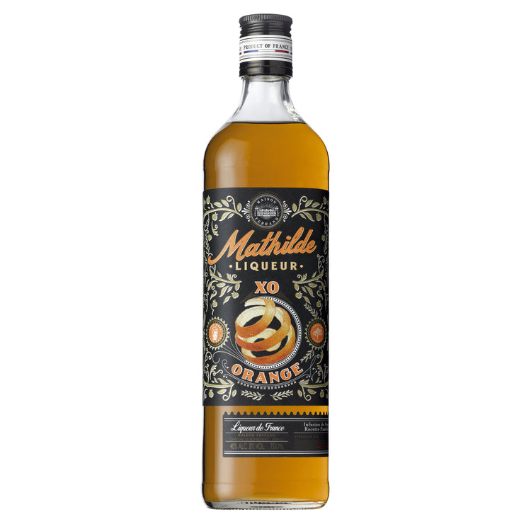 Mathilde Orange & Cognac Liqueur Grand Mathilde Xo 80 750Ml