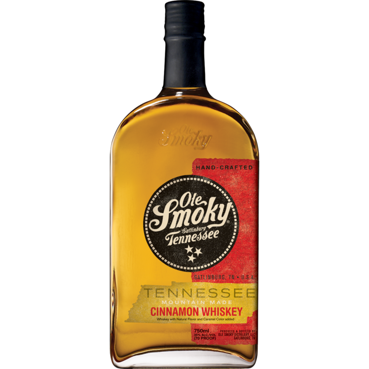 Ole Smoky Cinnamon Flavored Whiskey Mountain Made 70 750Ml