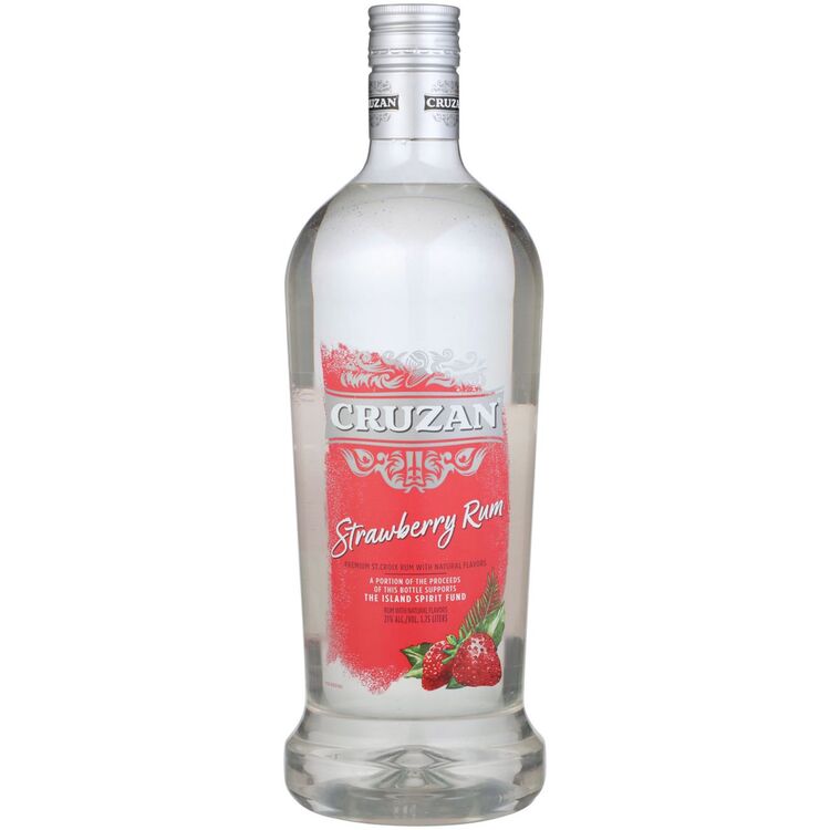 Cruzan Strawberry Flavored Rum 42 1L