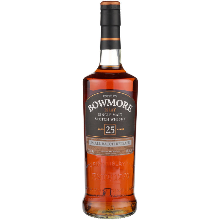 Bowmore Single Malt Scotch Small Batch Release 25 Yr 86 750Ml