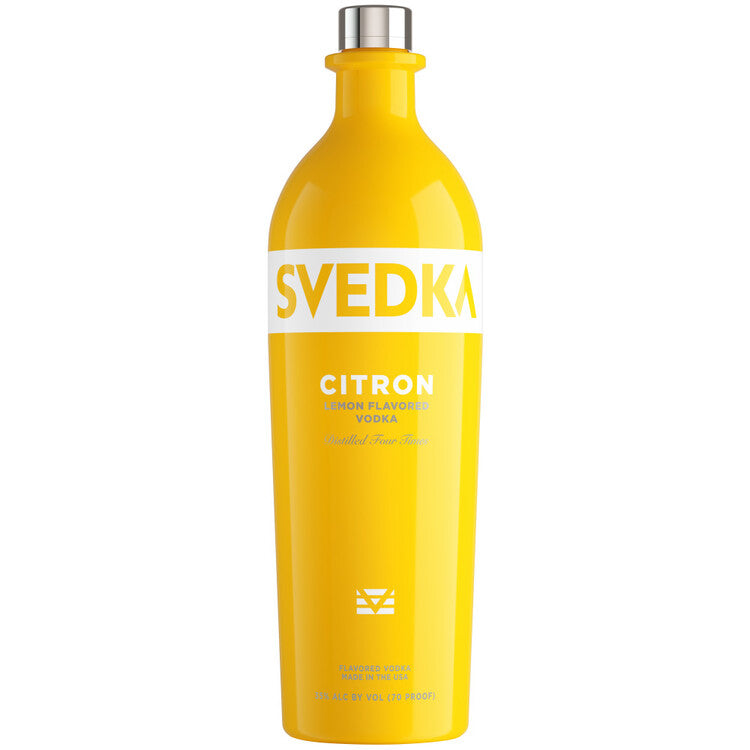 Svedka Lemon Flavored Vodka Citron 70 1.75L