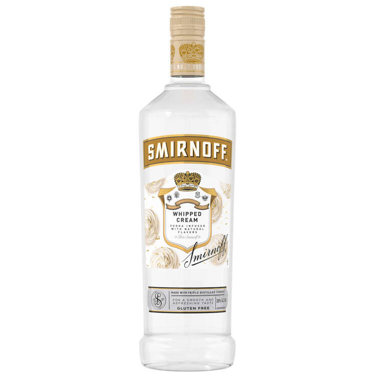 Smirnoff Whipped Cream Flavored Vodka 60 750Ml