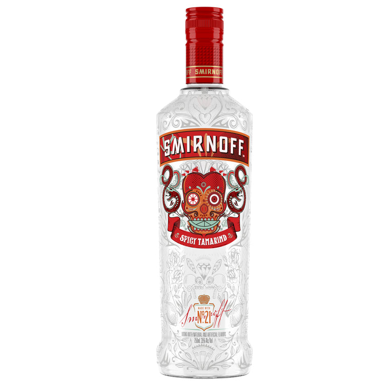 Smirnoff Spicy Tamarind Flavored Vodka 70 750Ml