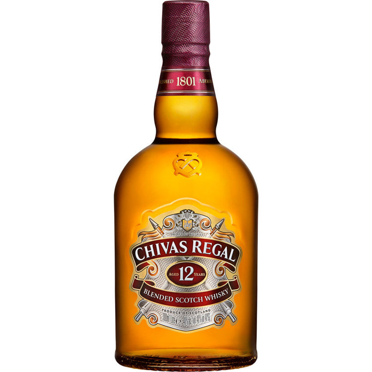 Chivas Regal Blended Scotch 12 Yr 80 No Carton 750Ml