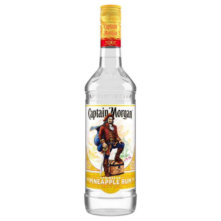 Captain Morgan Pineapple Flavored Rum Caribbean Pineapple 70 1.75L