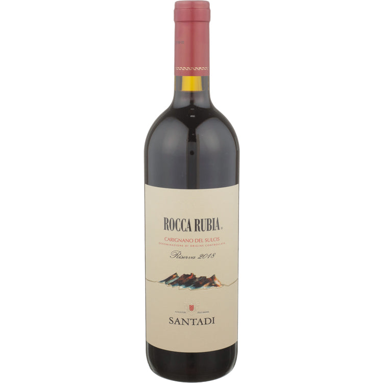 Cantina Santadi Carignano Del Sulcis Rocca Rubia Riserva 2019 750Ml