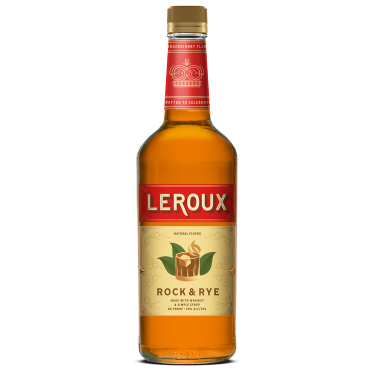 Leroux Rock & Rye 60 1L