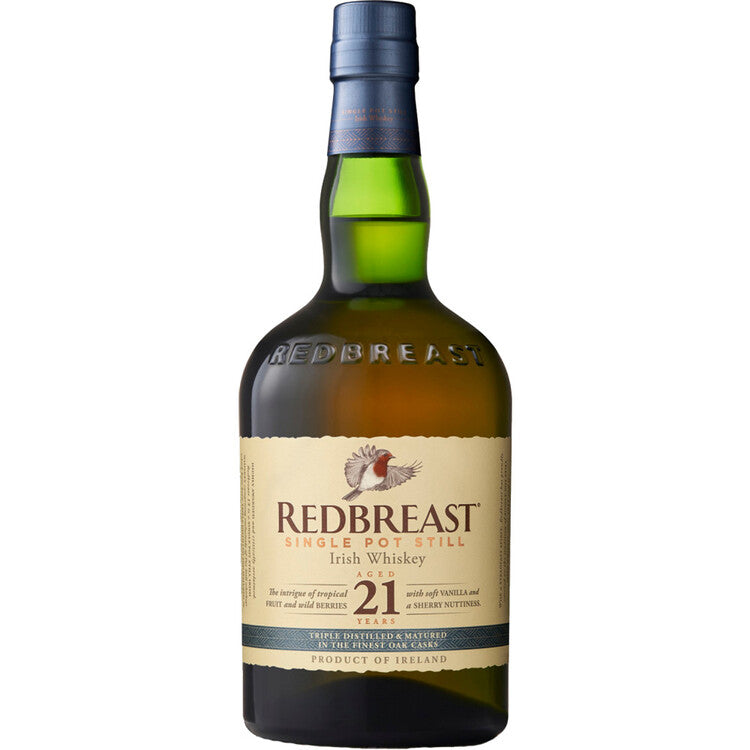 Redbreast Single Pot Still Irish Whiskey 21 Yr 92 750Ml