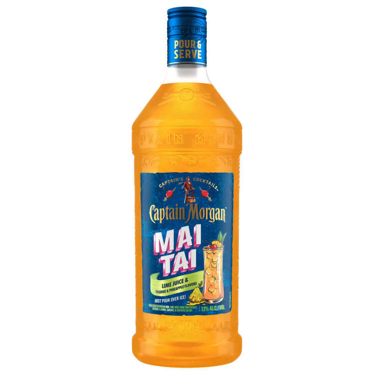 Captain Morgan Mai Tai Cocktail 26 1.75L