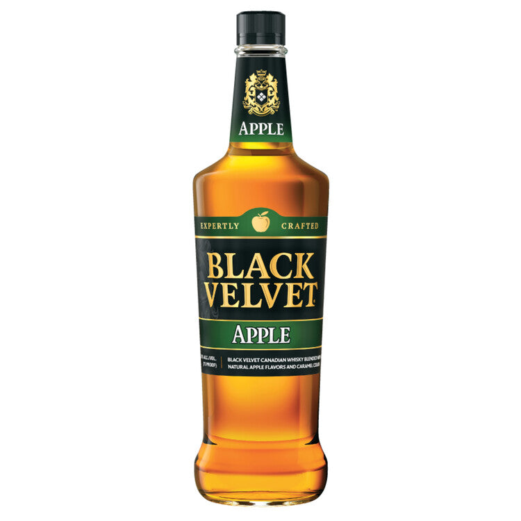 Black Velvet Apple Flavored Whisky 70 1.75L