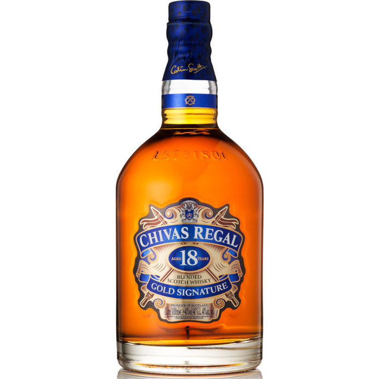 Chivas Regal Blended Scotch Gold Signature 18 Yr 80 No Carton 750Ml