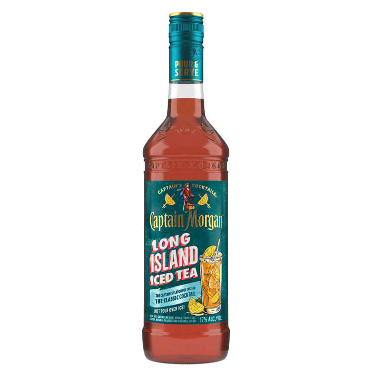 Captain Morgan Long Island Iced Tea 34 1.75L