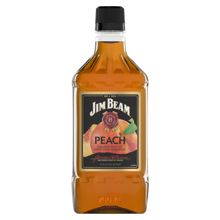 Jim Beam Peach Infused Straight Bourbon 65 50Ml