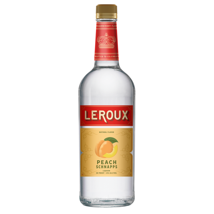 Leroux Peach Schnapps 30 750Ml