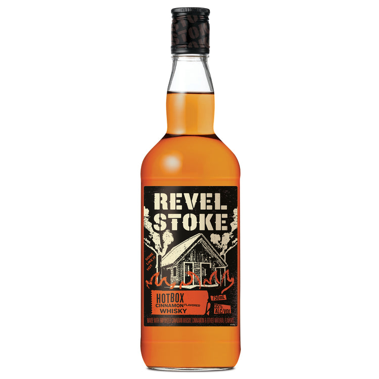 Revel Stoke Cinnamon Flavored Whisky Hot Box 70 750Ml