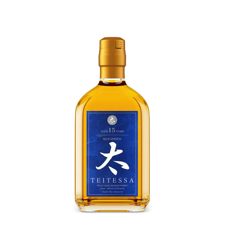 Teitessa Single Grain Japanese Whisky Blue Edition 15 Yr 80 750Ml