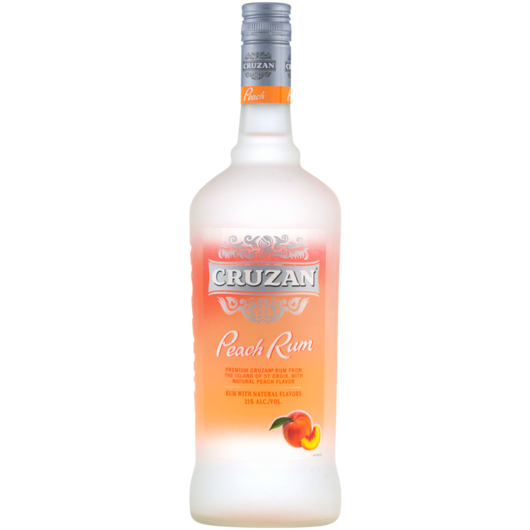 Cruzan Peach Flavored Rum 42 750Ml