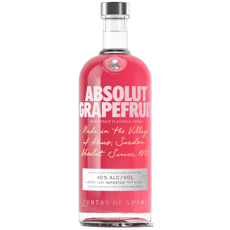 Absolut Grapefruit Flavored Vodka 80 750Ml