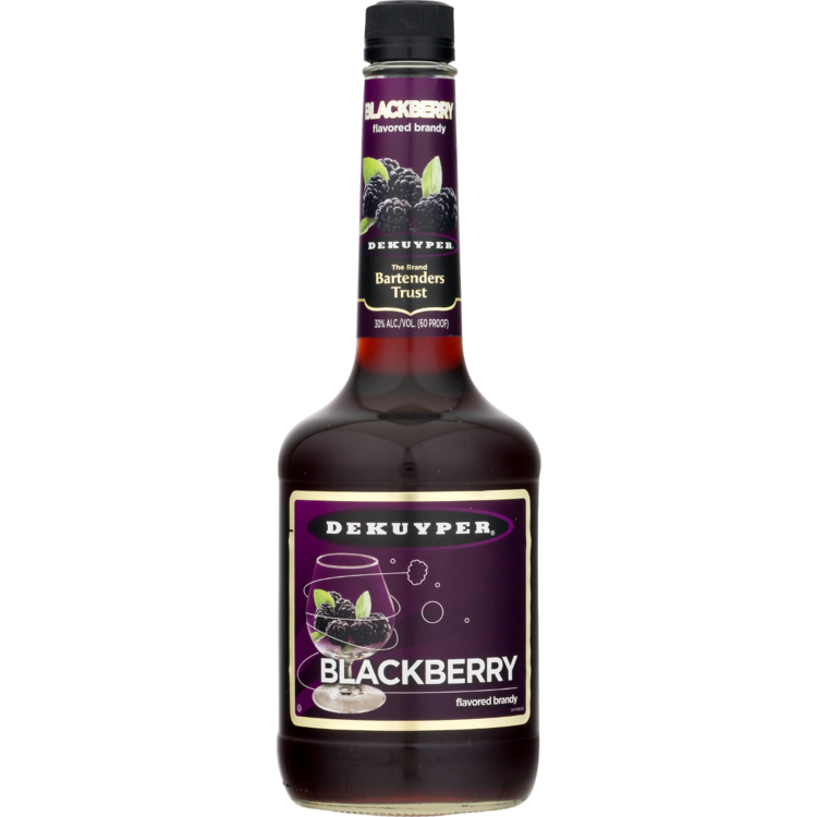 Dekuyper Blackberry Flavored Brandy 60 1L