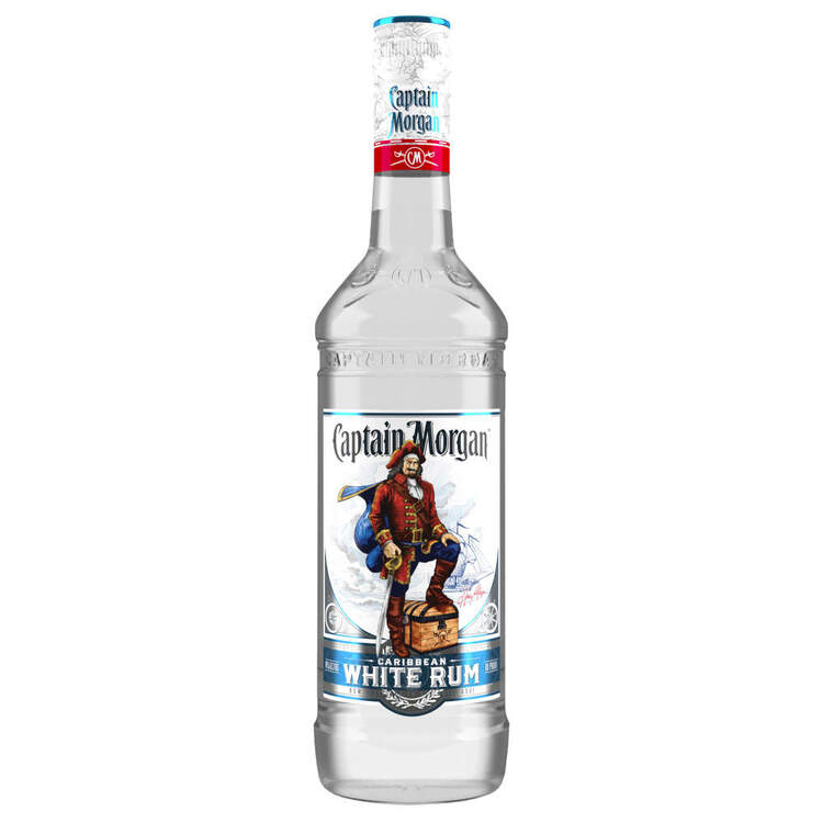 Captain Morgan White Rum 80 750Ml