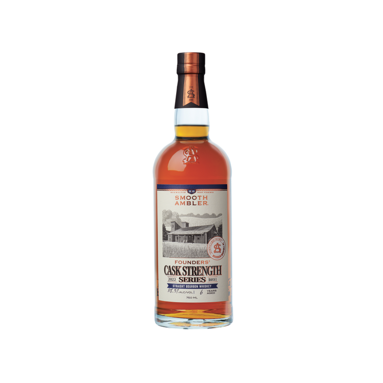 Smooth Ambler Straight Bourbon Founders Cask Strength Series 123.6 750Ml