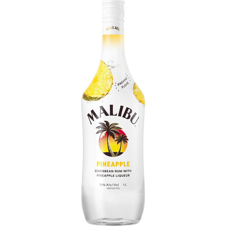 Malibu Pineapple Flavored Rum 42 750Ml