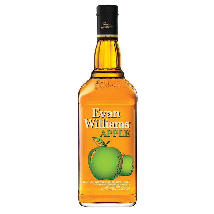 Evan Williams Apple Whiskey Liqueur 65 750Ml