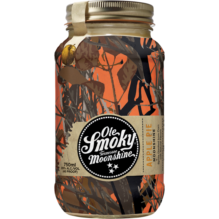 Ole Smoky Apple Pie Flavored Moonshine 70 1L